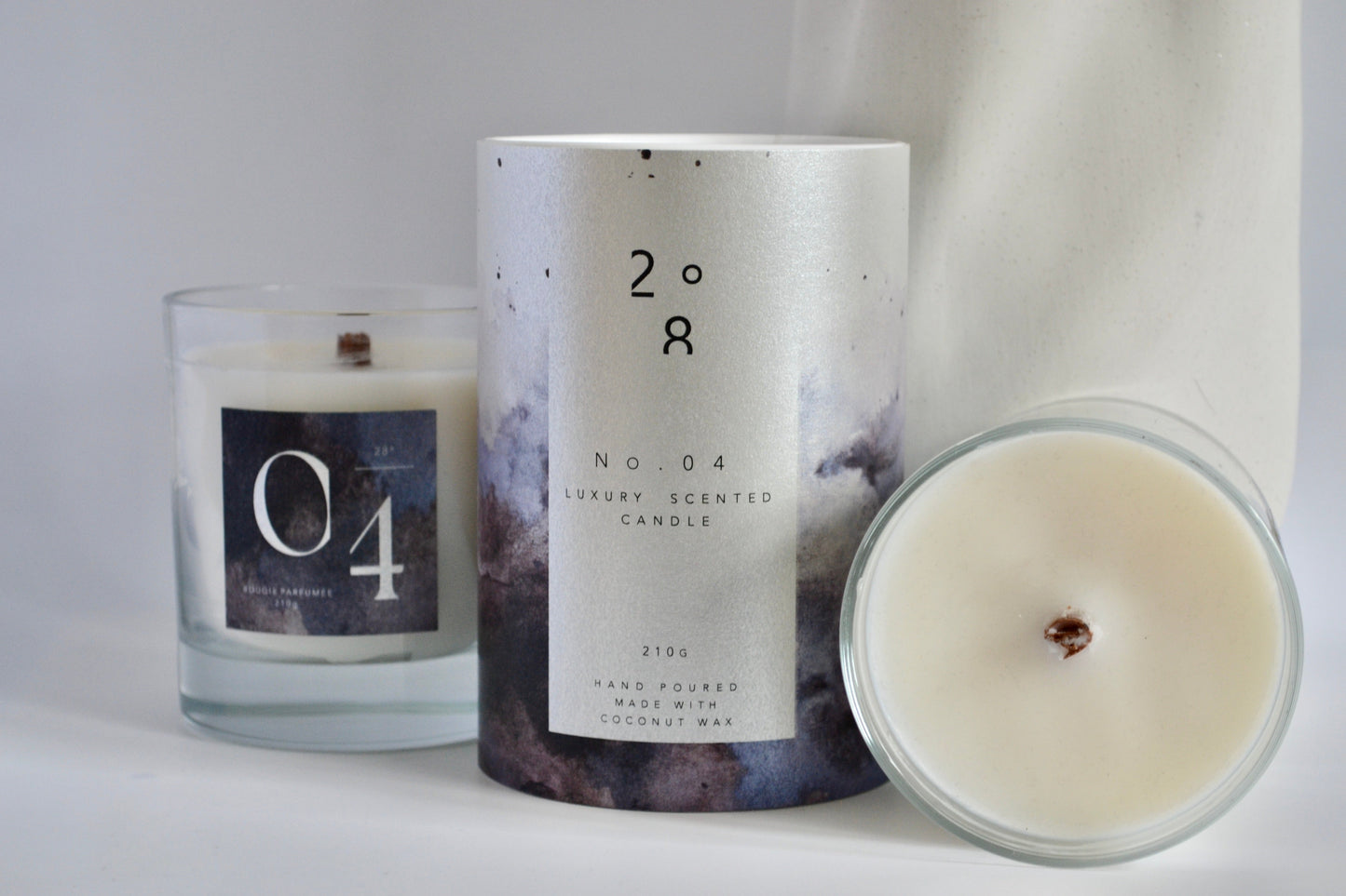 coconut wax candle | candle packaging | gift set