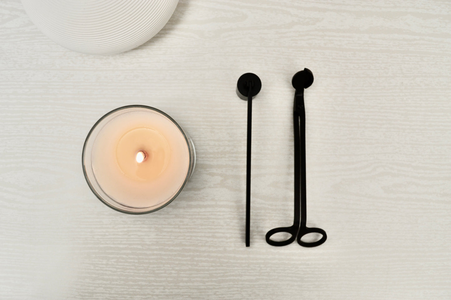 wick trimmer and snuffer set