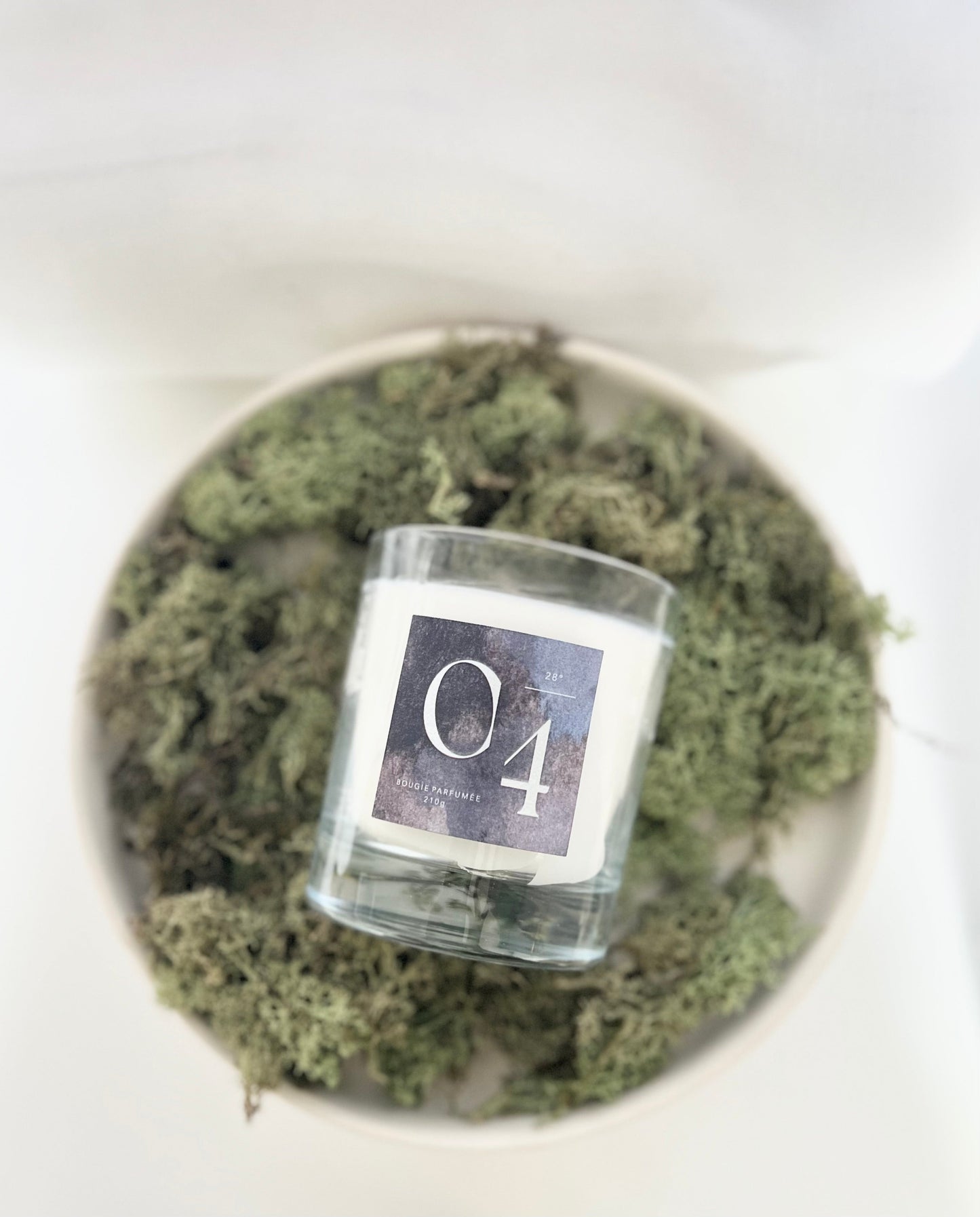 coconut wax candle