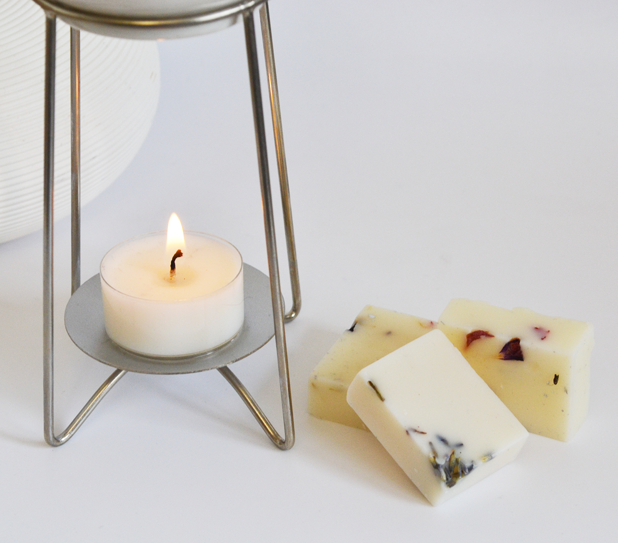 ceramic wax melt burner | highly scented wax melts | wax melt starter kit | gift set