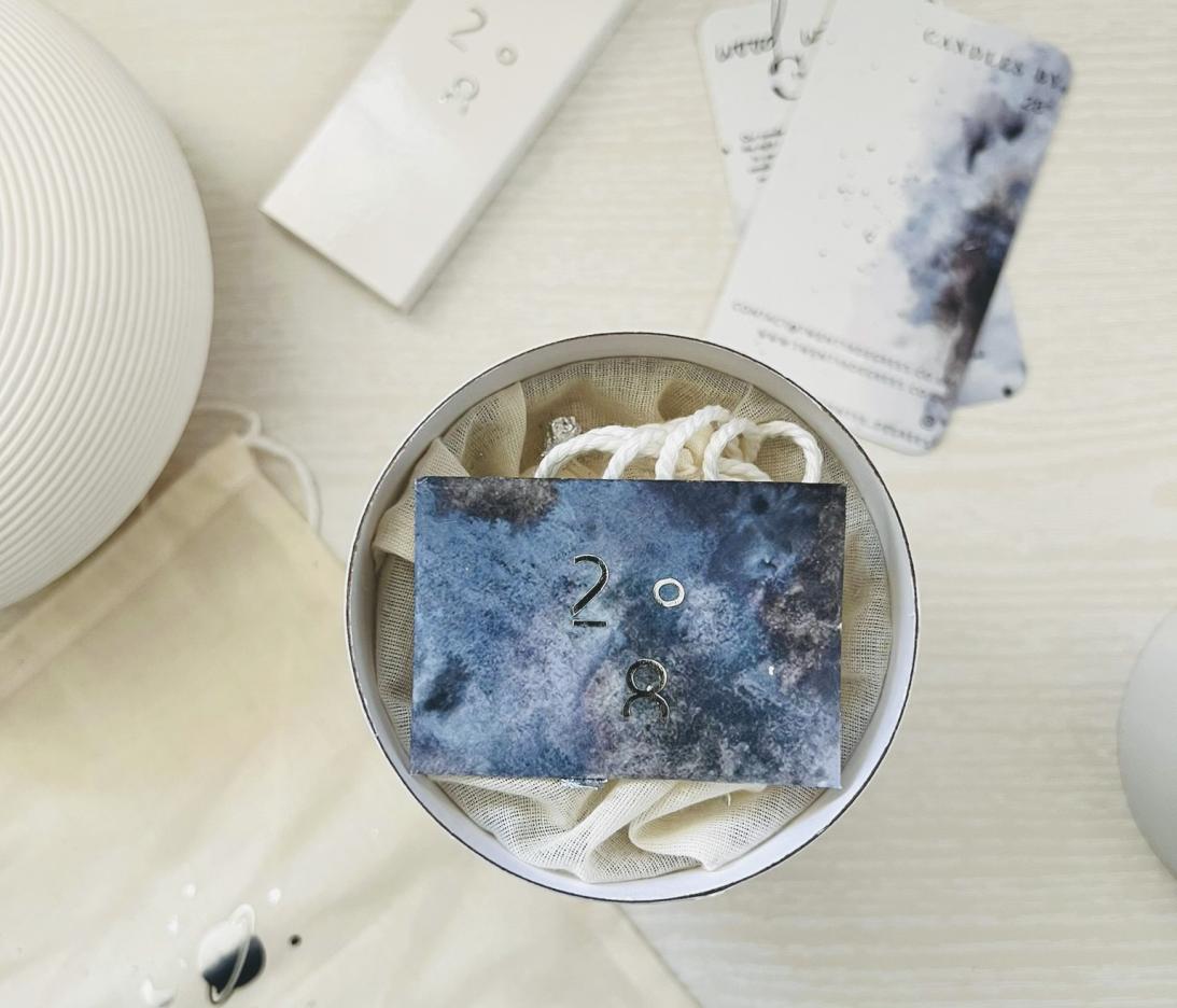 coconut wax candle | candle packaging | gift set