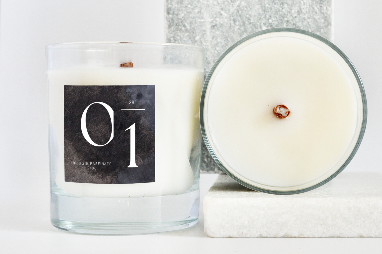 coconut wax candle | paraffin free | non-toxic 